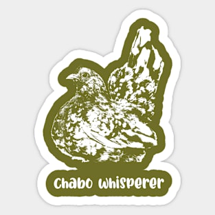 Japanese bantam, chabo hen Sticker